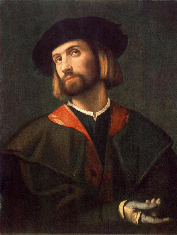 MORETTO da Brescia Portrait of a Man sg